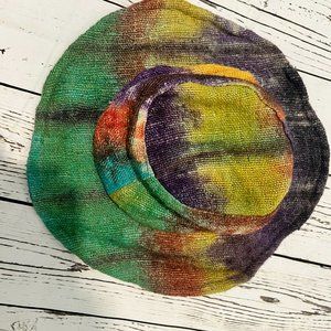 Hemp Tie Dye Hat Made in Nepal